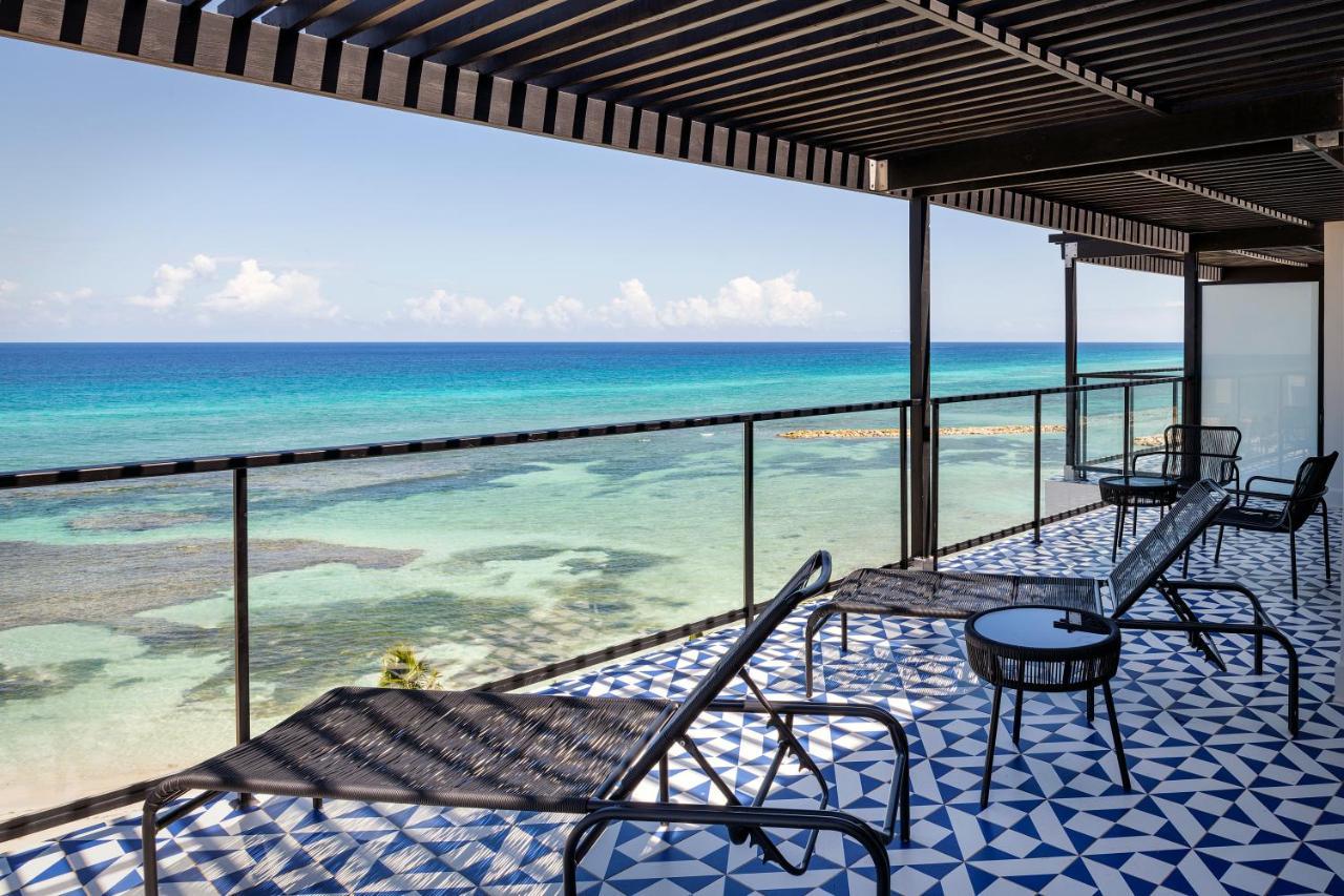 Hotel Ocean Eden Bay (Adults Only) à Spring Rises Extérieur photo Ocean view from a room at the Iberostar Grand Hotel Bávaro